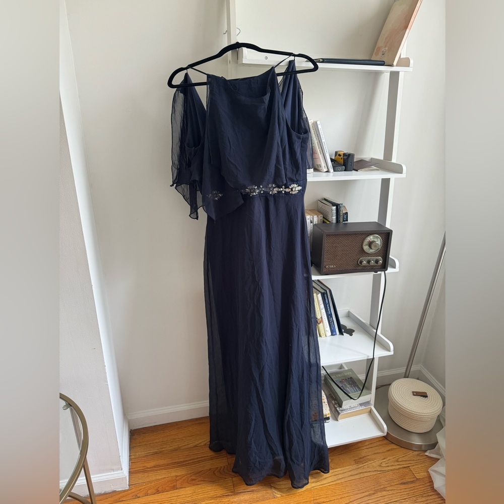 Navy Prom dress/wedding guest dress Elise Ryan